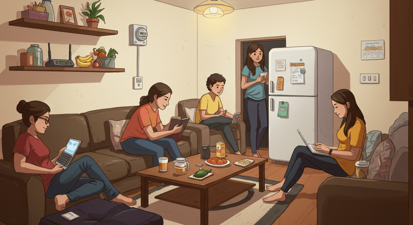 Gurgaon flatmate expenses 2026 — ₹16-28k/month per head by sector