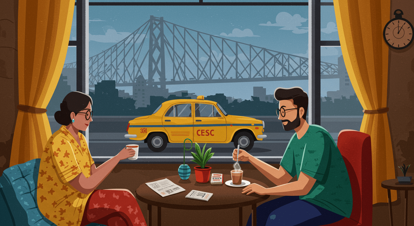 कोलकाता में रहने का खर्च 2026 — single ₹32k, flatmate share ₹16k
