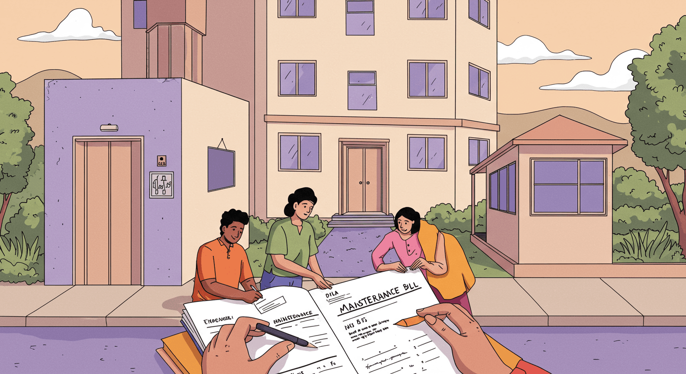 सोसायटी मेंटेनन्स charges भारत 2026: फ्लॅटमेटमध्ये fairly कसे वाटायचे